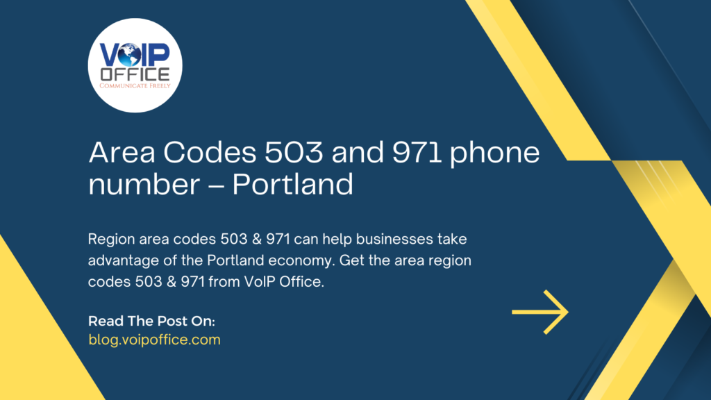 Area Codes 503 and 971