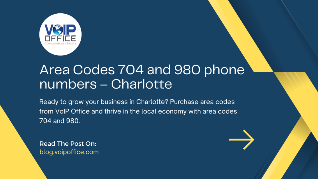 Area Codes 704 and 980