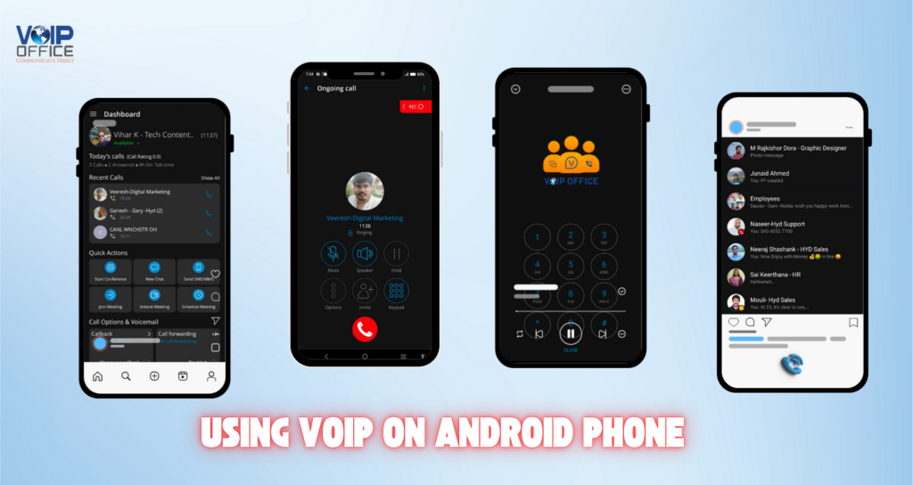 Using VoIP on Android Phone