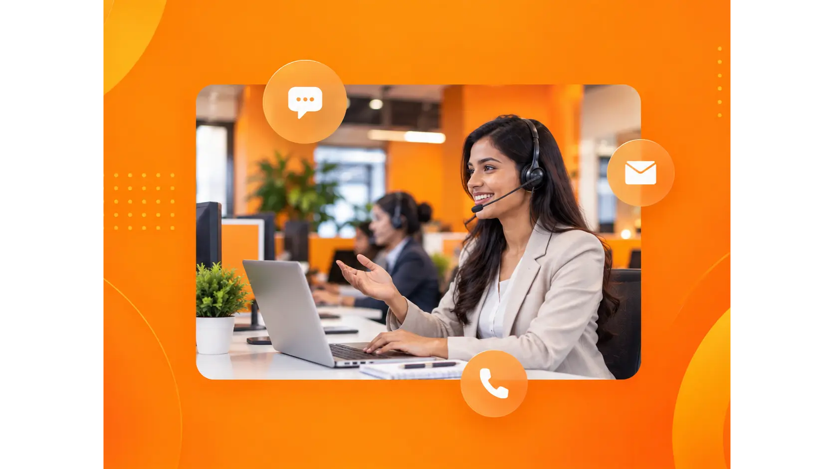 OmniChannel Contact Center visual
