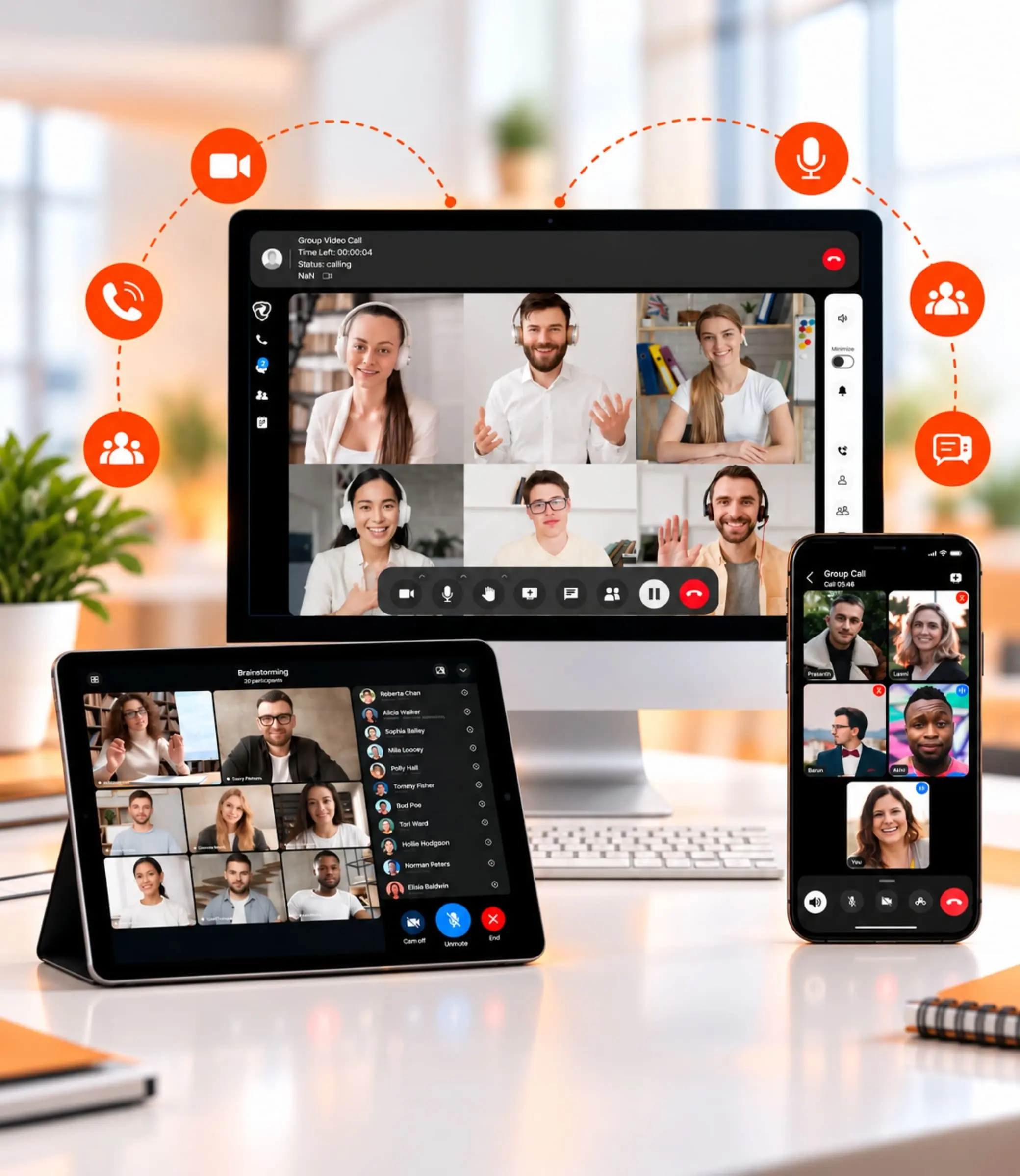 Video Calling visual